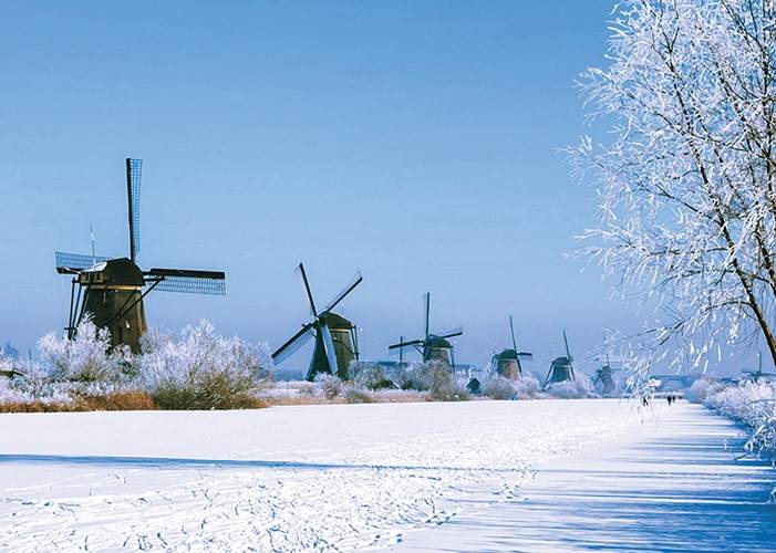 Thời tiết 4 mùa tại Hà Lan
