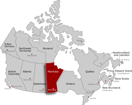 định cư tại tỉnh bang Manitoba